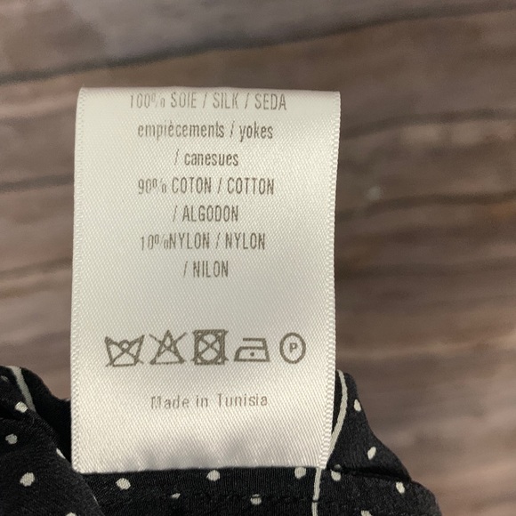 Sandro Zip Front Silk Blouse - Picture 10 of 10